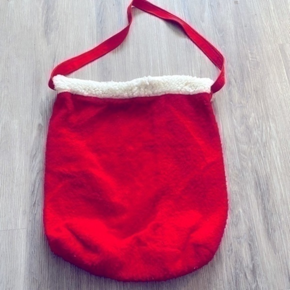 Vintage 1970’s SUZIE Christmas Holiday bag sack with zipper. 20” x 18”. EEUC. - Picture 2 of 5